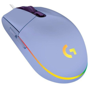 Мышь Logitech G102 Lightsync USB Lilac (910-005854) лучшая модель в Днепре