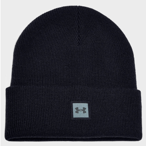 хорошая модель Шапка Under Armour UA Halftime Knit Beanie 1356707-001 One Size Черная (194512280101)