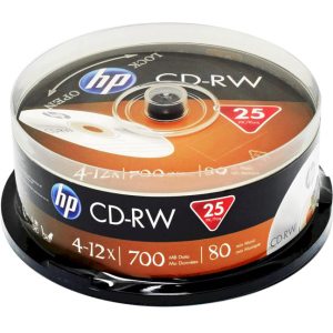 NR CD-RW80 700MB 4X-12X 25 шт. (69313 /CWE00019-3)