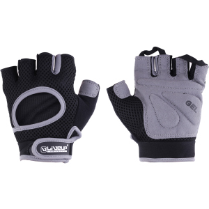 Перчатки LiveUP Men Fitness Gloves S Черный/Серый (LSU1580M-BGS) в Днепре