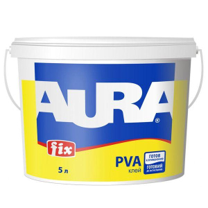 Клей AURA Fix PVA - 5 кг 10168 ТОП в Днепре