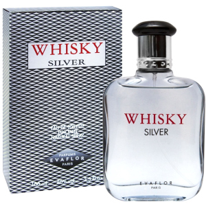 Туалетна вода для чоловіків Evaflor Whisky Silver 100 мл (ROZ6400103884) ТОП в Дніпрі