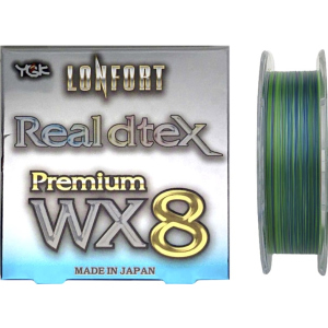 Шнур YGK Lonfort Real DTex X8 90 м (мультиколор) #0.4/12lb (55450281) в Дніпрі