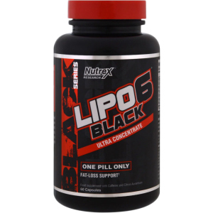 Жиросжигатель NR Lipo-6 Black Ultra Concentrate 60 капсул (857268005090)