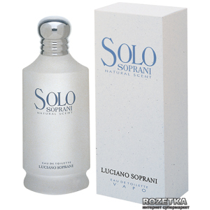 Туалетна вода унісекс Luciano Soprani Solo Soprani Eau de Toilette 50 мл (767418214633) краща модель в Дніпрі