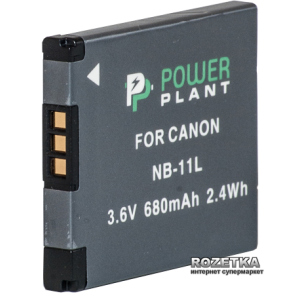 Aккумулятор PowerPlant для Canon NB-11L (DV00DV1303) надежный