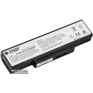 Аккумулятор PowerPlant для Asus A72, A73 Black (10.8V/5200mAh/6Cells) (NB00000016) в Днепре