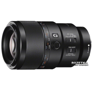 Sony 90mm f/2.8 G Macro для камер NEX FF (SEL90M28G.SYX) краща модель в Дніпрі