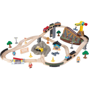 Залізниця KidKraft Bucket Top Construction Train Set (17805) краща модель в Дніпрі