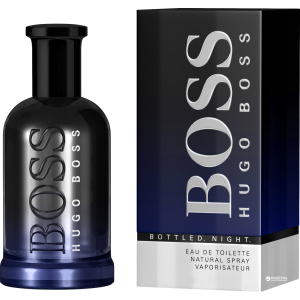 Туалетна вода для чоловіків Hugo Boss Bottled Night 100 мл (73705235206/8005610362434) рейтинг