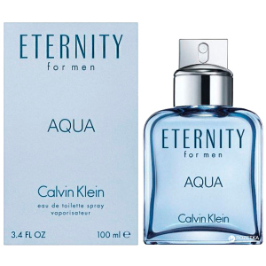 Туалетна вода для чоловіків Calvin Klein Eternity Aqua 100 мл (3607342107977) в Дніпрі