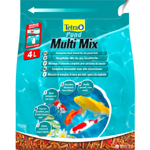 Корм Tetra Pond Multi Mix для прудовых рыб пищевая смесь 4 л (4004218170285) лучшая модель в Днепре