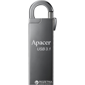 Apacer AH15A 128GB USB 3.1 Ashy (AP128GAH15AA-1) лучшая модель в Днепре