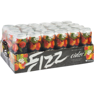 Упаковка сидру Fizz Apple 4.5% 0.5 л x 24 банки (4740098084440) в Дніпрі