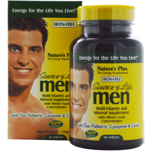 Мультивитамины Nature's Plus Source of Life Men 60 таблеток (97467030930) ТОП в Днепре