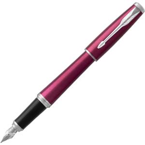 Ручка перьевая Parker Urban 17 Vibrant Magenta CT FP F Черная Красный корпус (30 511) ТОП в Днепре