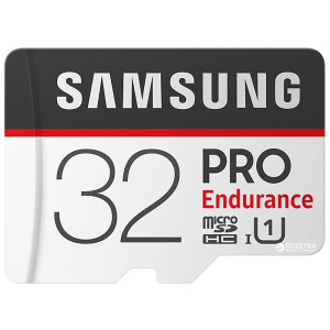 Samsung microSDHC 32GB PRO Endurance UHS-I Class 10 (MB-MJ32GA/RU) надійний