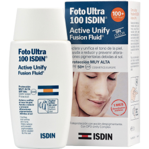 Флюид для лица Isdin Foto Ultra Active Unify / Fusion Fluid Sin Color SPF 50+ 50 мл (8470001710529) ТОП в Днепре