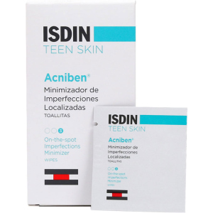 Вологі серветки Isdin Teen Skin Acniben 30 шт (8470001509833) ТОП в Дніпрі