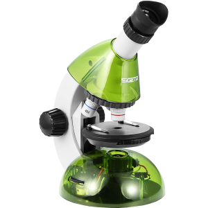 Мікроскоп Sigeta Mixi з адаптером для смартфона (40x-640x) Green (65912) ТОП в Дніпрі