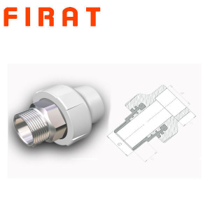 Муфта Firat PPR 50 наружня 1 1/2" лучшая модель в Днепре