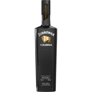 Водка Zubrowka Czarna 0.7 л 40% (5900343010054) лучшая модель в Днепре