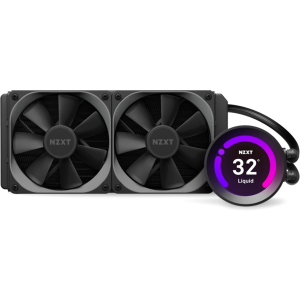 Система рідинного охолодження NZXT Kraken Z53 - 240 мм AIO Liquid Cooler with 2.36" Display (RL-KRZ53-01) в Дніпрі