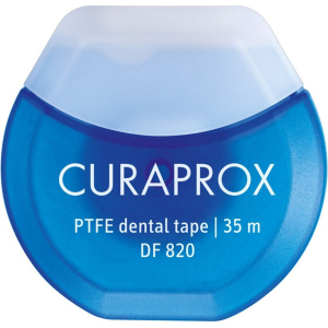 Зубна нитка Curaprox тефлонова з хлоргексидином 35 м (7612412820003/7612412428285) ТОП в Дніпрі