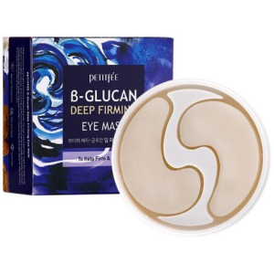 Супер укрепляющие патчи под глаза Petitfee B-Glucan Deep Firming Eye Mask с бета-глюканом 60 шт (8809508850504) лучшая модель в Днепре