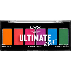 Тени для век NYX Professional Makeup Ultimate Edit Pet Shdw Pal 02 Bright 6 Х 1.2 г (800897182588) лучшая модель в Днепре