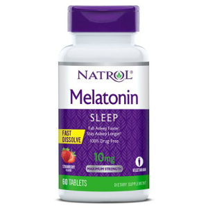 Витамины Natrol Melatonin 10 мг 60 таблеток (047469062118)