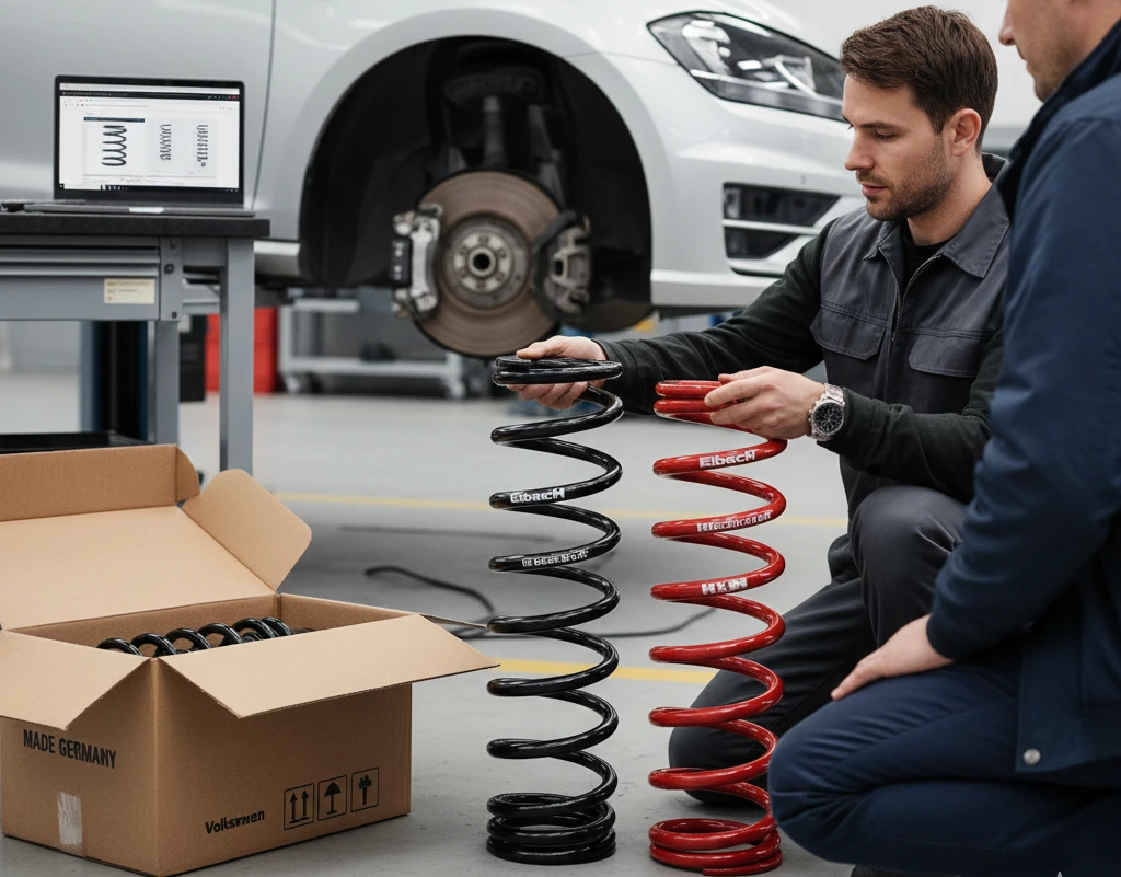 Как правильно подобрать хорошие пружины подвески на Volkswagen