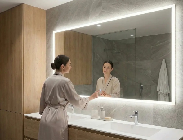 LED-зеркало - модный тренд в современном интерьере