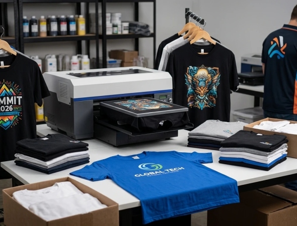 Якісний друк на футболках для бізнесу та подій