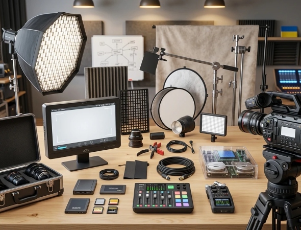 Съемка видеоролика в студии - что важно знать перед началом сессии