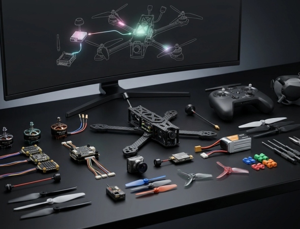 Комплектуючі для FPV дронів: повний гайд з вибору