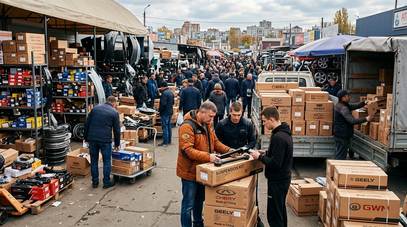 Сезон покупок китайских автозапчастей