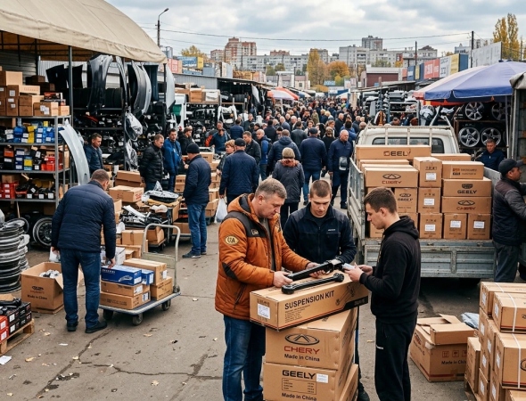 Сезон покупок китайских автозапчастей