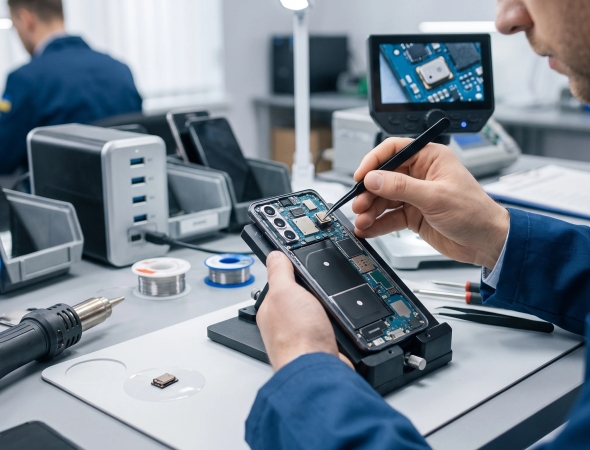 В каком случае необходима замена микрофона Samsung